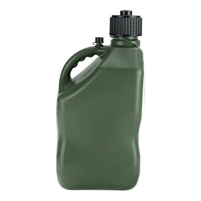 Alt view image 5 of 6 - 3842-CA 5.5 Gallon Square Motorsport Jug, Camo w/ 14' Standard Hose (4 Pack). Features A Close-Trimmed Cap and Neck For Tighter Seal