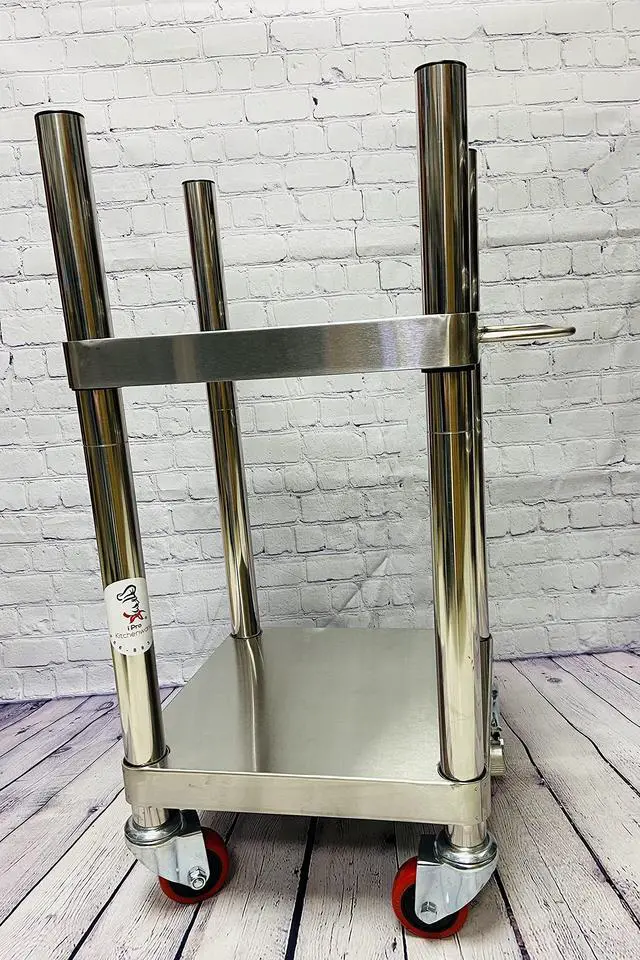 Alt view image 2 of 6 - RICE WARMER AND RICE COOKER STANDS WITH WHEELS EQUIPMENT STAND RESTAURANT COMMERCIAL INDUSTRIAL MODEL: IPRO-ST2