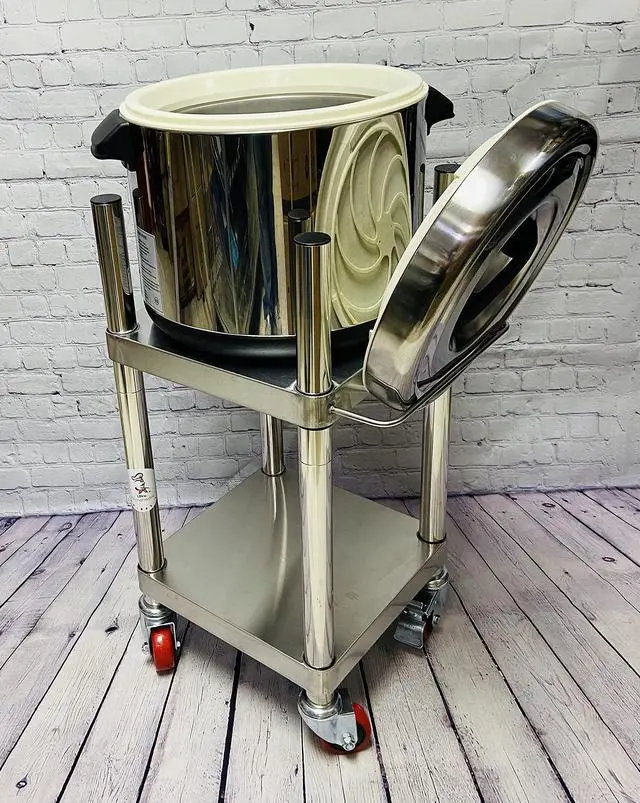 Alt view image 4 of 6 - RICE WARMER AND RICE COOKER STANDS WITH WHEELS EQUIPMENT STAND RESTAURANT COMMERCIAL INDUSTRIAL MODEL: IPRO-ST2