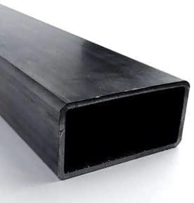 Alt view image 3 of 4 - A500/A513 Carbon Steel Rectangular Tubing, Hot Rolled, ASTM A36, 3" Height, 4" Width, 0.12" Wall, 72" Length, OnlineMetals
