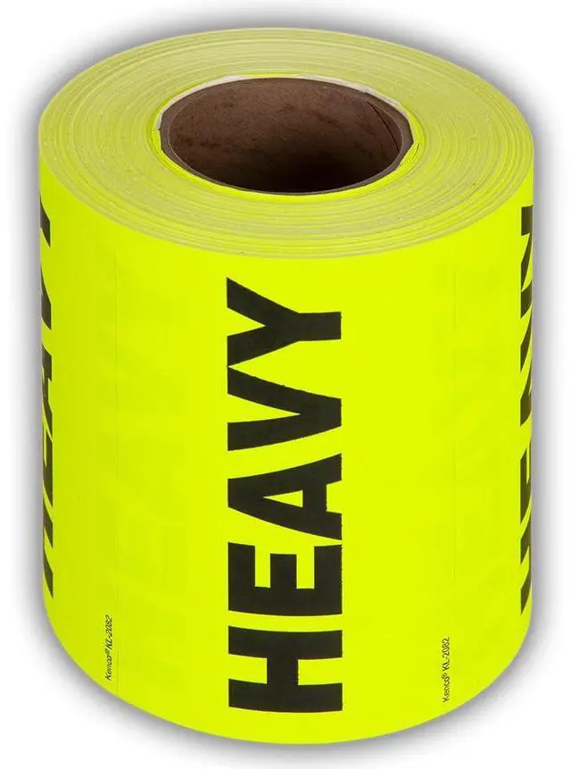Main image of 3" X 5" Heavy Fluorescent Shipping Label Stickers for Shipping and Packing - 500 Adhesive Labels Per Roll (10 Pack)