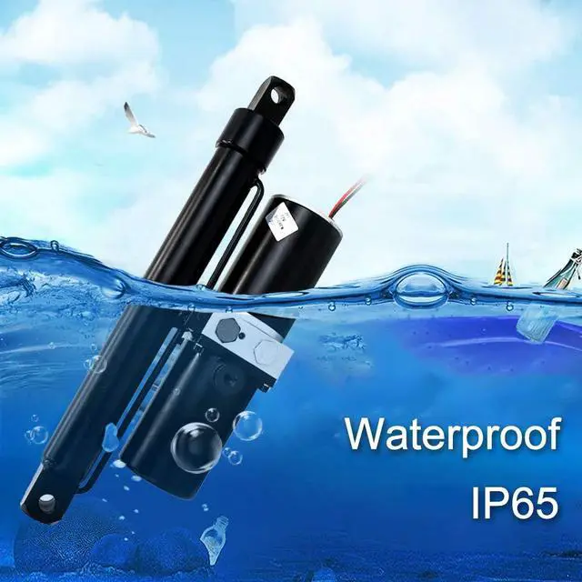 Alt view image 2 of 6 - Heavy Duty (1700 lbs/10 inch/300W) Hydraulic Linear Actuator,Waterproof IP 65, DC 12V High Force Actuator for Farm Garden Equipment Utility Vehicle Industrial Usage