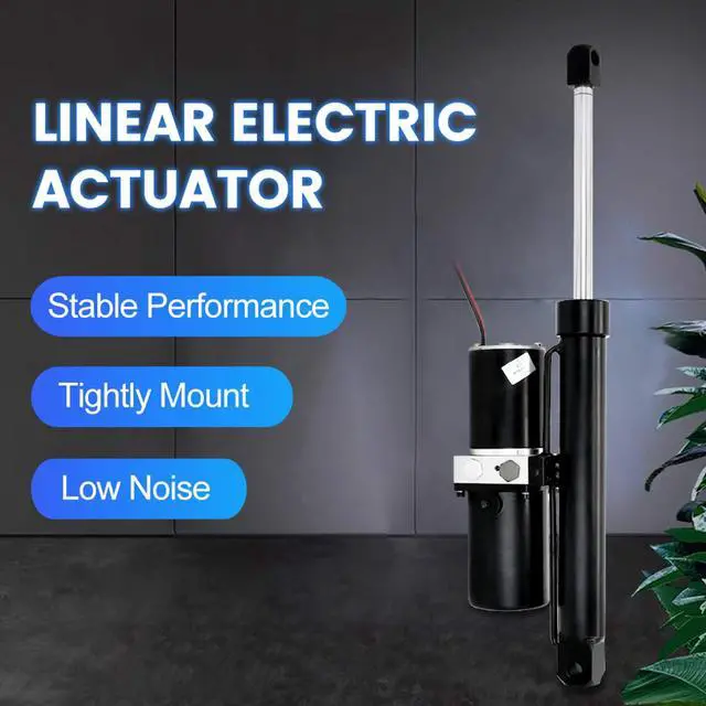 Alt view image 5 of 6 - Heavy Duty (1700 lbs/10 inch/300W) Hydraulic Linear Actuator,Waterproof IP 65, DC 12V High Force Actuator for Farm Garden Equipment Utility Vehicle Industrial Usage
