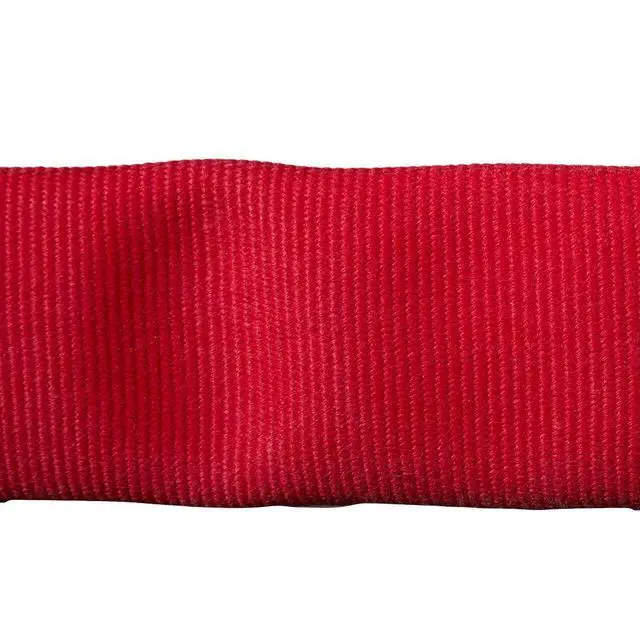 Alt view image 6 of 6 - Fire Hose - 2 1/2 inches x 15' Lay Flat Water Hose - Made in the USA - Red Firefighter Hose - NH Couplings
