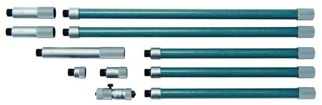 Alt view image 3 of 3 - 137-013 Tubular Vernier Inside Micrometer, Extension Rod Type, Carbide Tipped Face, 50-63mm Range, 0.01mm Graduation, +/-0.004mm Accuracy | Extension Rod Type, Carbide Tipped Face, 0.01mm Graduation,