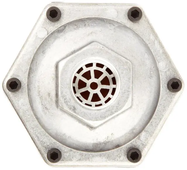 Alt view image 2 of 2 - 0R50B Die Cast Aluminum Quick Exhaust Valve with Nitrile Static Seal, 1/2" NPTF Inlet x 1/2" NPTF Cylinder x 1/2" NPTF Exhaust, 450 scfm Flow, 3 - 150 psi