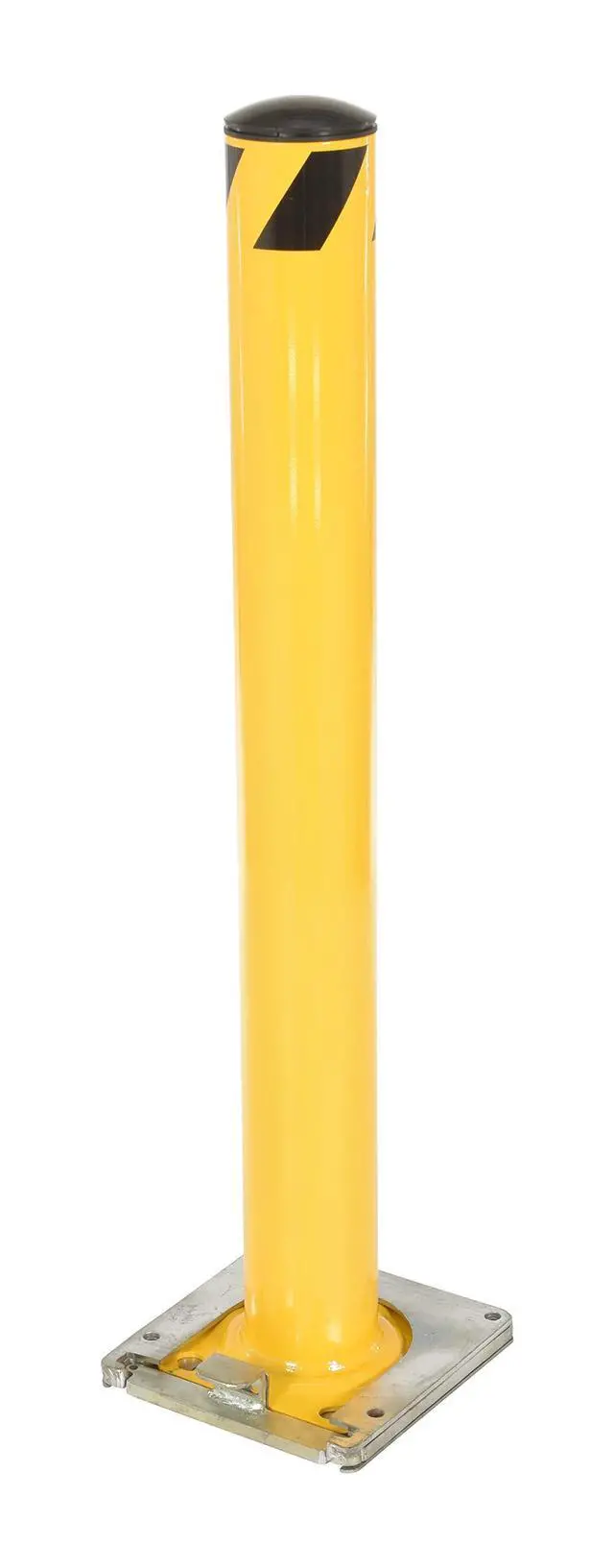 Alt view image 2 of 6 - BOL-RF-42-4.5 Steel Surface Mounted Removable Pipe Safety Bollard 42 In. x 4-1/2 In. Yellow