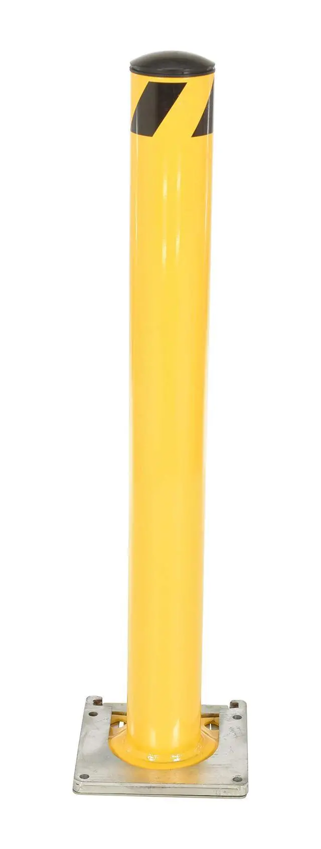 Alt view image 3 of 6 - BOL-RF-42-4.5 Steel Surface Mounted Removable Pipe Safety Bollard 42 In. x 4-1/2 In. Yellow