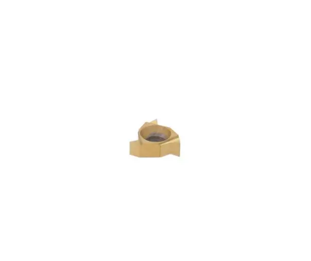 Alt view image 2 of 6 - Accusize Carbide Threading Inserts, 08ER A60 TiN, 2200-0860x10 | C5 Grade, 3/16 in IC, 0.087 in Thick, 48-16 TPI / 0.5-1.5 mm, 10 Pcs