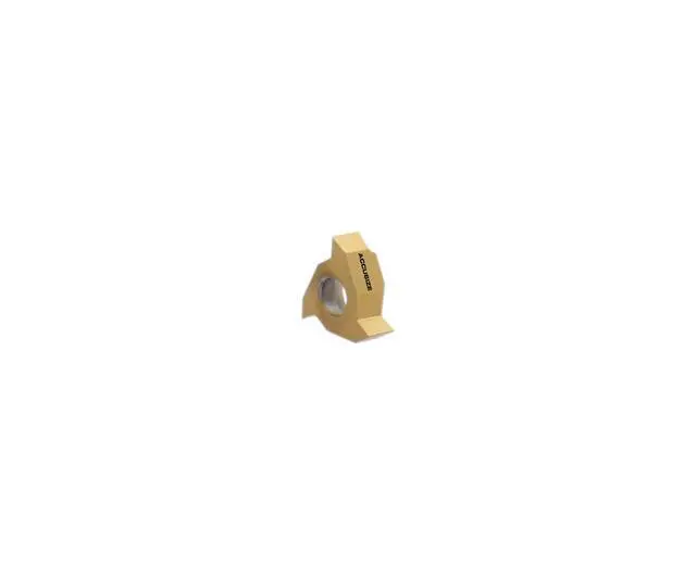Alt view image 5 of 6 - Accusize Carbide Threading Inserts, 08ER A60 TiN, 2200-0860x10 | C5 Grade, 3/16 in IC, 0.087 in Thick, 48-16 TPI / 0.5-1.5 mm, 10 Pcs