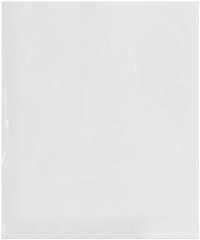 Main image of 10" x 12" (Pack of 500), 3 Mil Flat Open Clear Plastic Poly Bags