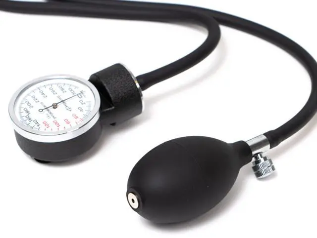 Alt view image 3 of 6 - Professional Aneroid Sphygmomanometer Pediatric - Manual Arm Blood Pressure Monitor with Child Size Cuff and Carry Case, Black (Case of 24)
