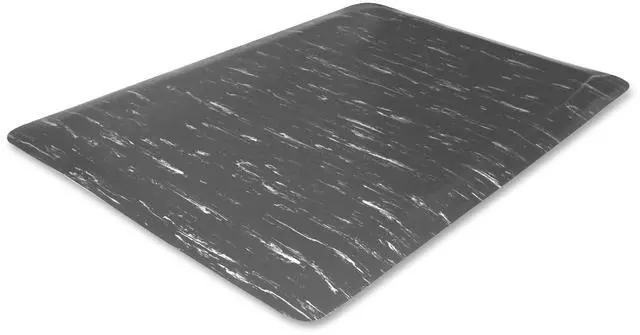 Main image of Anti-Fatigue Mat, 3 by 5-Feet, Gray Marble