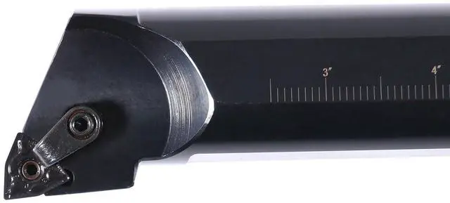 Alt view image 4 of 6 - Accusize 1-1/2" x 14" OAL RH S-MWLN Heavy-Duty Boring Bar, 0028-1972 | Right Hand, 1-1/2" Shank, 14" OAL, 2" Min Bore, WNMG43 Carbide Insert, Oxide Body