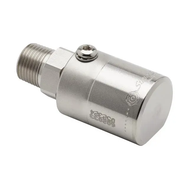 Alt view image 2 of 2 - S602033-1/2" NPT(F) x 1/2" NPT(M) Carbon Steel Swivel, Aflas Seals, 5000 psi