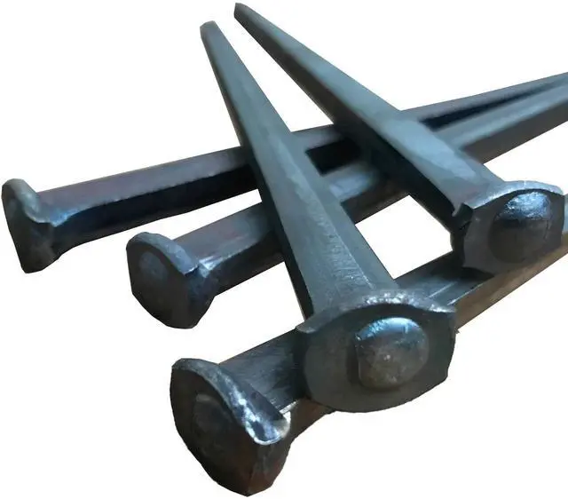 Main image of 6"- STEEL SQUARE COMMON ROSE HEAD STANDARD-60d Nails (50-Nails)