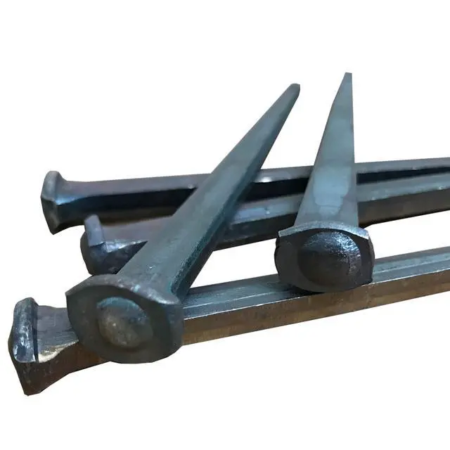 Alt view image 4 of 6 - 6"- STEEL SQUARE COMMON ROSE HEAD STANDARD-60d Nails (50-Nails)