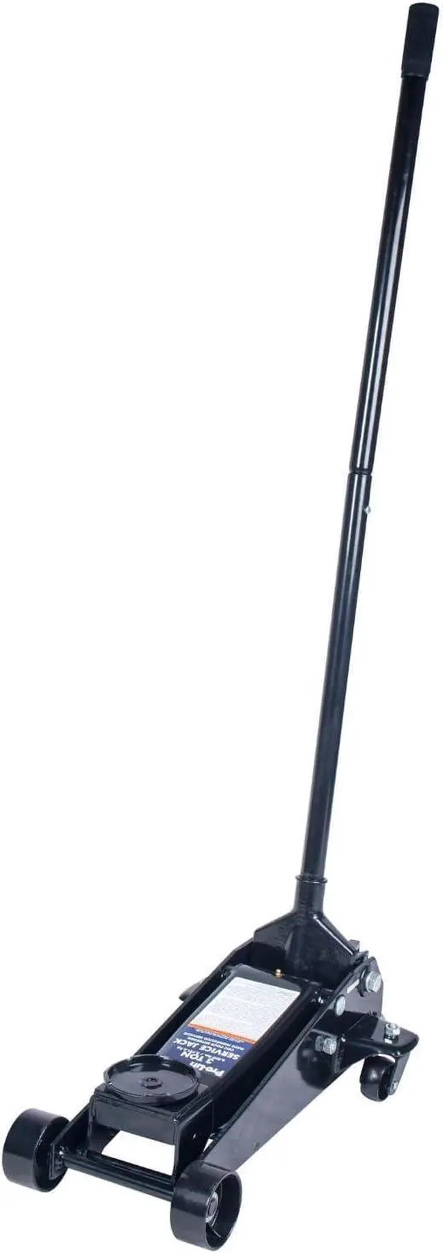 Alt view image 2 of 6 - Pro Lift 3 Ton Floor Jack - Heavy-Duty Steel Construction for Automotive Lifting in Garage Shops