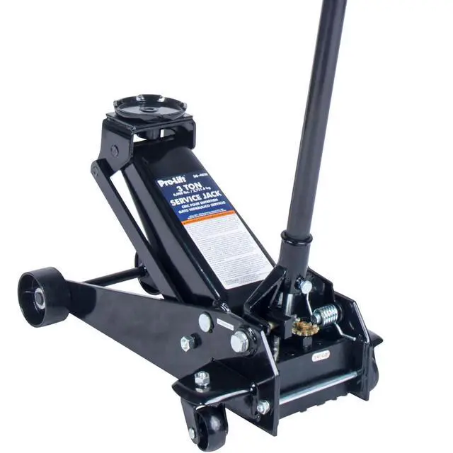 Alt view image 3 of 6 - Pro Lift 3 Ton Floor Jack - Heavy-Duty Steel Construction for Automotive Lifting in Garage Shops