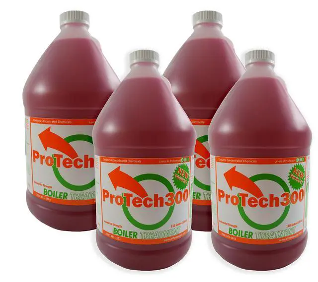 Main image of Outdoor Wood Boiler Treatment ProTech 300 Boiler Treatment- Pack of 4-1 Gallon Jugs