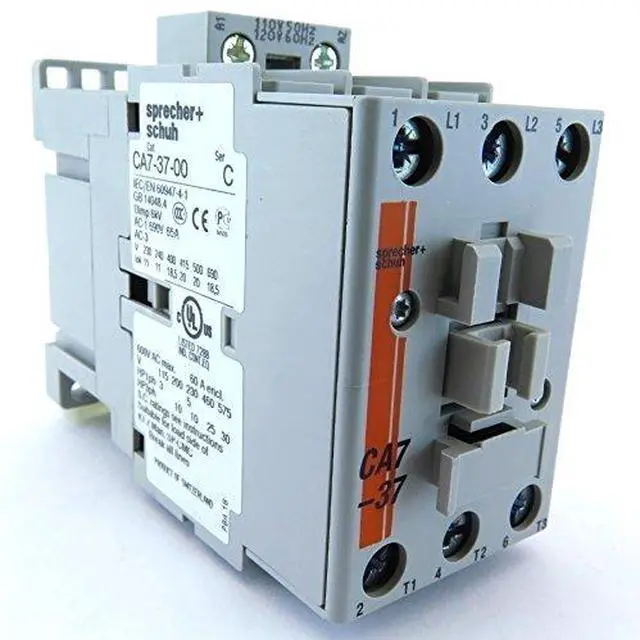 Main image of CA7-37-00-120 37A 120VAC, CONTACTOR, Non-REVERSING, Series CA7, Three Pole CONTACTORS with AC Coil