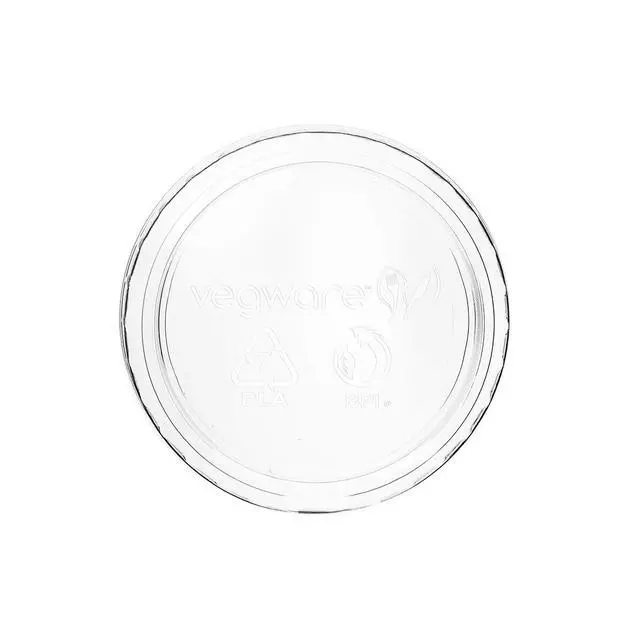 Main image of Plant-Based Compostable PLA Portion Pot Lid (Case of 2000)