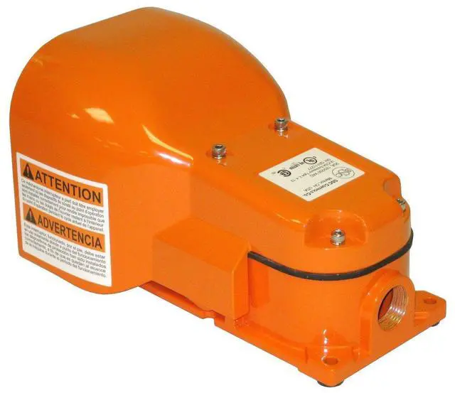 Alt view image 2 of 3 - G502-MO Foot Switch, Electrical, Momentary Action, Heavy Duty, Single Pedal, Industrial, DPDT, Made in USA