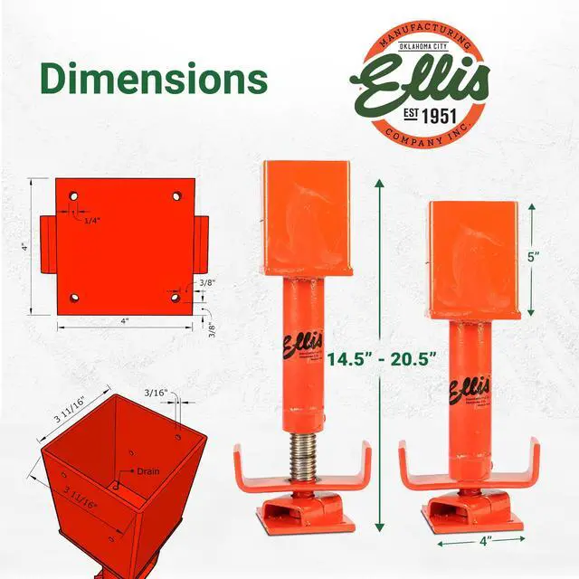 Alt view image 3 of 6 - Manufacturing Shore Holder - 3/16" Steel Cup for 2x4 & 2x6 Joists, Attaches with Duplex Nails, Joist Support for Construction, Lumber Bracing, Secure Shore Holder Hardware - 2x4 Cup Type