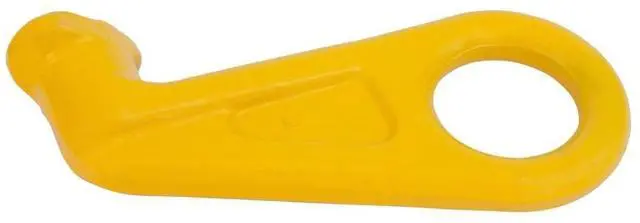 Main image of Left 45° G80 SEA Shipping Container Lifting Hook, 28,000 lb WLL 12.5 Ton Heavy-Duty Lift Hook for Shipping, Storage, Moving & Industrial Cargo