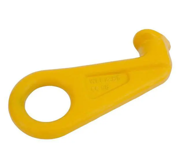 Alt view image 3 of 5 - Left 45° G80 SEA Shipping Container Lifting Hook, 28,000 lb WLL 12.5 Ton Heavy-Duty Lift Hook for Shipping, Storage, Moving & Industrial Cargo