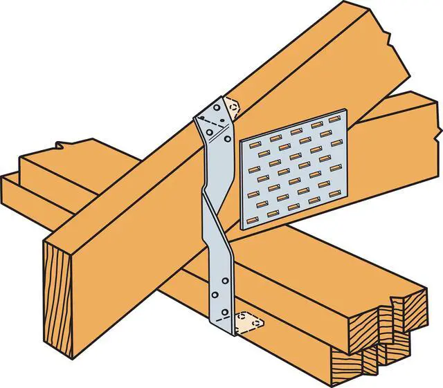 Alt view image 4 of 6 - LTS12 LTS 12 in. 18-Gauge Galvanized Twist Strap (Pack of 100)