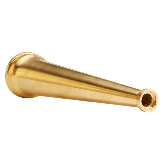 Alt view image 2 of 4 - Brass 2" Smooth Bore Fire Nozzle (NPSH)