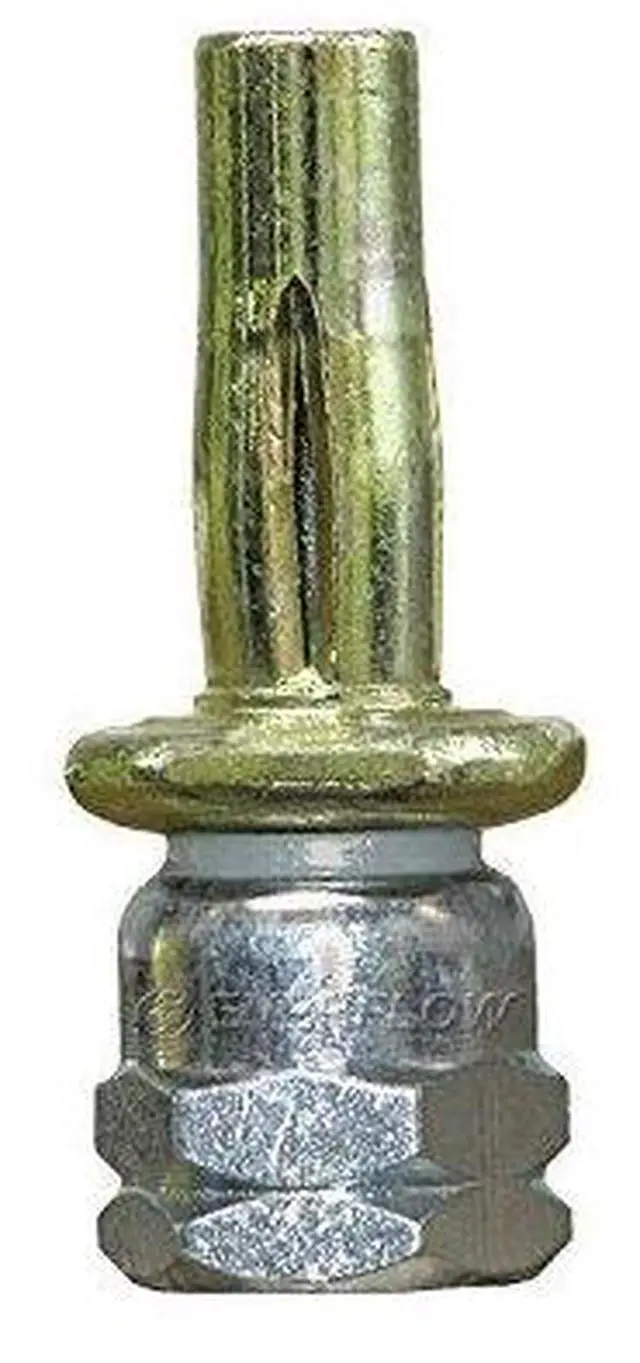 Main image of Sammys X-Press 8153922-25 Vertical Rod Anchor Super Screw with 3/8 in. Threaded Rod Fitting for Steel Purlin (25-Pack)