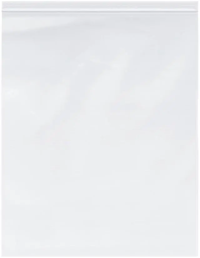 Main image of 16" x 20" (Pack of 200), 4 Mil Heavy Duty Zipper Reclosable Plastic Bags