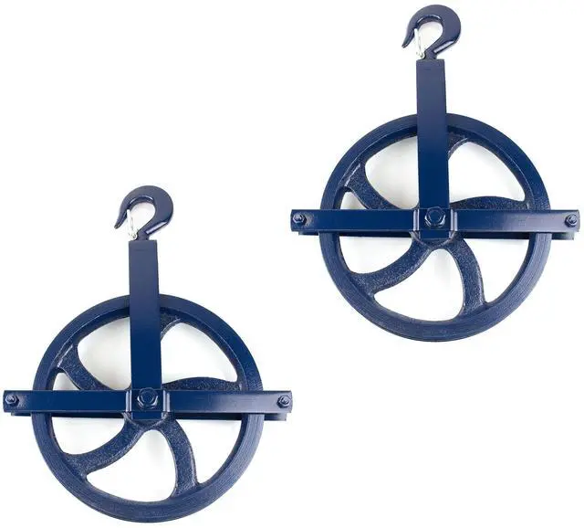 Main image of RK-GW12 Heavy-Duty 12 -Inch Diameter Gin Wheel, Gin Block (Set of 2)