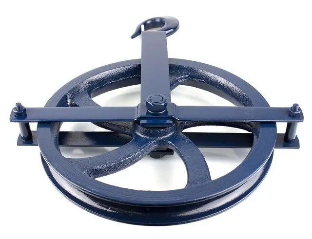 Alt view image 5 of 6 - RK-GW12 Heavy-Duty 12 -Inch Diameter Gin Wheel, Gin Block (Set of 2)