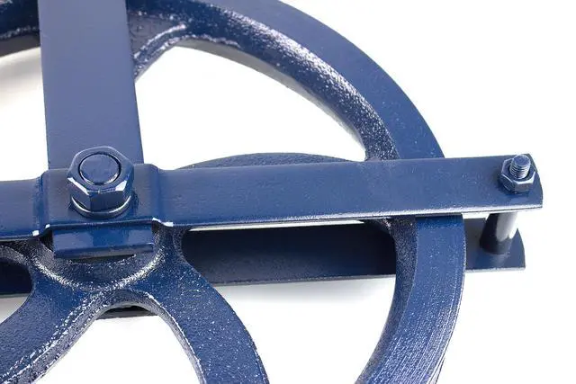 Alt view image 6 of 6 - RK-GW12 Heavy-Duty 12 -Inch Diameter Gin Wheel, Gin Block (Set of 2)