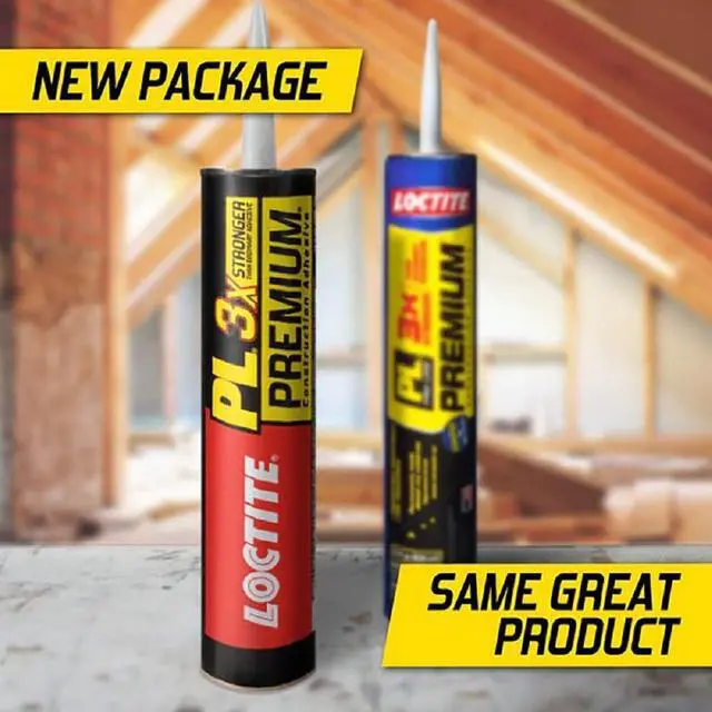 Alt view image 2 of 6 - 1390594 Premium Polyurethane Construction Adhesive, 28 Oz (Pack of 12)