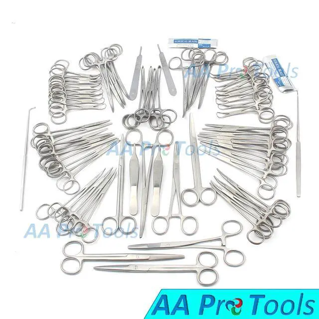 Alt view image 2 of 2 - AA PRO 126 PCS Canine+Feline Spay Pack Veterinary Instruments A+ Quality