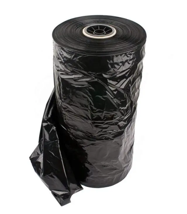 Main image of B354, Plastic Poly Garment Bags, 1 Mil., 54H x 21 W x 3 D, Black (Roll of 333)