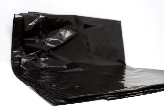 Alt view image 3 of 5 - B354, Plastic Poly Garment Bags, 1 Mil., 54H x 21 W x 3 D, Black (Roll of 333)