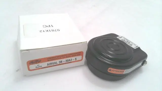 Main image of 3B-30A2-S Compact Airval Foot Switch, 3-Way Pneumatic, Single Pedal, Momentary, Single Stage, No Guard, Black