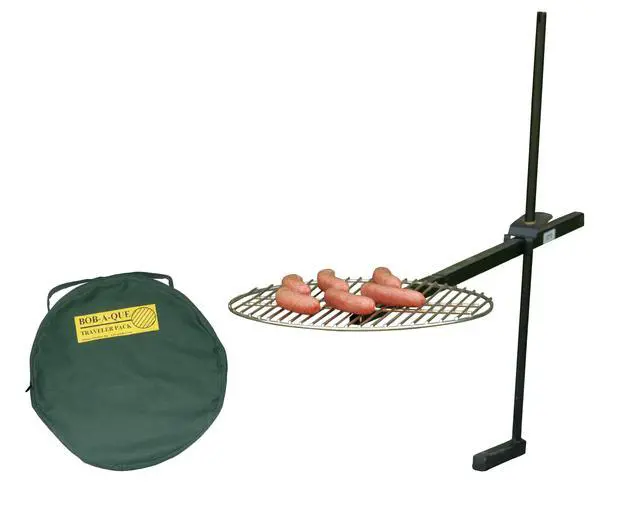 Alt view image 2 of 4 - Traveling Bob-A-Que Portable Camp Grill
