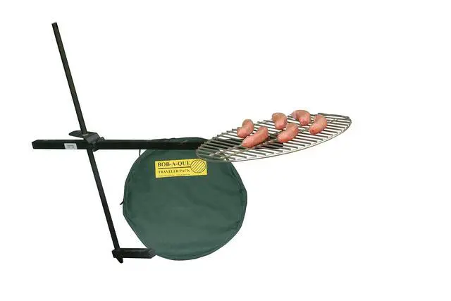 Alt view image 3 of 4 - Traveling Bob-A-Que Portable Camp Grill