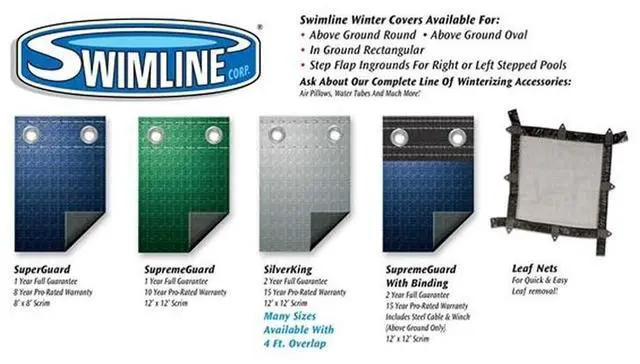 Alt view image 5 of 5 - 8-Year 30 Foot Round Pool Winter Cover for above Ground Pools