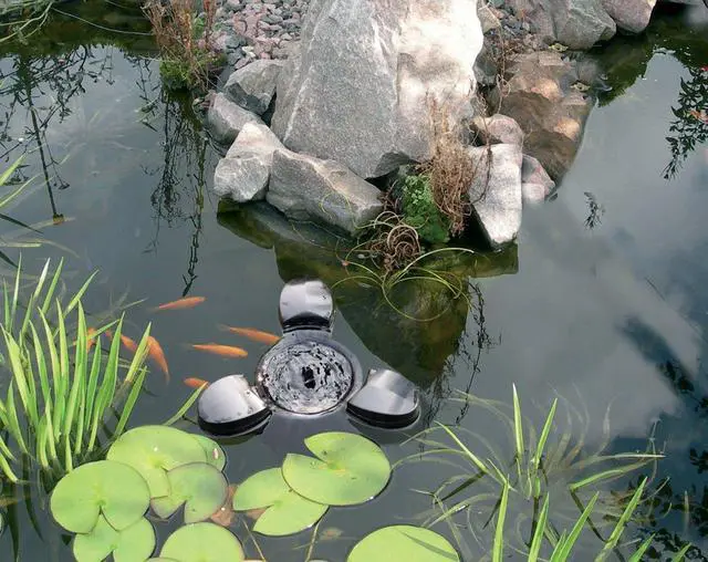 Alt view image 2 of 2 - Koolscapes Floating Pond Skimmer, Gray, One Size, (FPS-500)
