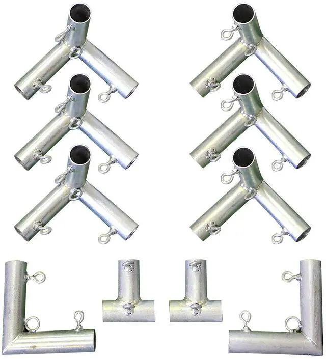 Main image of Cimarronsports 10" Lx 10" Wx 10" H Outdoor Golf Frame Corner Kit - Frame Poles Not Included