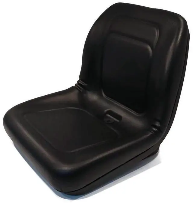 Main image of Black Vinyl Seat LGT100BL Fits Bobcat Skid Steer Loader AT327445