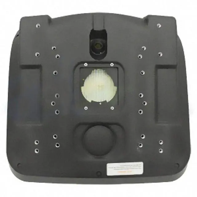 Alt view image 6 of 6 - Black Vinyl Seat LGT100BL Fits Bobcat Skid Steer Loader AT327445