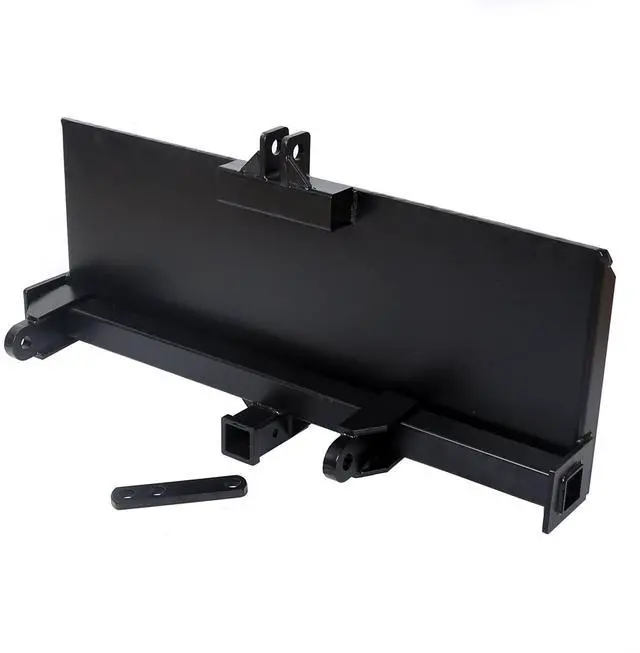 Main image of 3 Point Attachment Adapter Skid Steer Trailer Hitch Front Loader case
